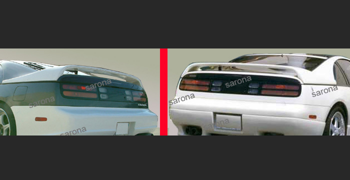 Custom Nissan 300ZX Trunk Wing  Coupe (1990 - 1996) - $320.00 (Manufacturer Sarona, Part #NS-046-TW)